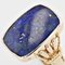 Bague en Or Jaune 18 Carats avec Lapis Lazuli de 5,20 Carats, France, 1940s 4