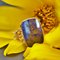 18 Karat Yellow Gold Ring with 5.20 Carat Lapis Lazuli, France, 1940s, Image 11