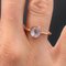 18 Karat Rose Gold Ring with 2.30 Carats Moonstone, 1900s 12