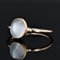 18 Karat Rose Gold Ring with 2.30 Carats Moonstone, 1900s 5