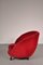 Red Italian Easy Chair, 1950s, Image 6