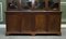 Large Antique Library Bookcase Display Cabinet with Adjustable Shelves 6