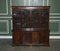 Large Antique Library Bookcase Display Cabinet with Adjustable Shelves 3