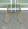 Hollywood Regency Golden Bamboo Coffee and Side Tables, Set of 3, Image 5