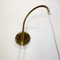 Minimalist Adjustable Brass Wall Hanging Light, Italy, 1960s, Image 7