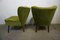 Green Cocktail Chairs, 1950s, Set of 2 5