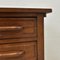 Art Deco Around Oak Desk with Drawers, 1930s 9