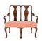 Queen Anne Double Armchair Settee in Mahogany, 1880s, Image 5