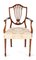 Hepplewhite Mahogany Dining Chairs, Set of 8 3