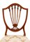 Hepplewhite Mahogany Dining Chairs, Set of 8, Image 16
