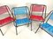 Scoubidou Chairs in Metal, Set of 4 7