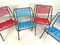 Scoubidou Chairs in Metal, Set of 4, Image 7