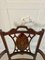 Antiker edwardianischer Armlehnstuhl aus Mahagoni mit Intarsien, 1900er 8