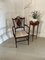 Antique Edwardian Inlaid Mahogany Armchair, 1900s, Image 7