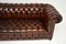 Antike Chesterfield Ledersofas, 1950er, 2er Set 6