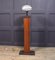 Metal and Rosewood Zebra Swirl Standard Lamp, 1990s, Image 3