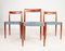 Palisander Chairs from Lübke, 1960s, Set of 5 1