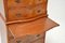 Antique Burr Walnut Chest on Chest of Drawers, 1930s 7