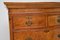 Antique Burr Walnut Chest on Chest of Drawers, 1930s, Image 6