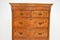 Antique Burr Walnut Chest on Chest of Drawers, 1930s 3