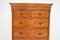 Antique Burr Walnut Chest on Chest of Drawers, 1930s, Image 3