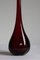 Drop Vase aus rotem und grünem Murano Glas, 1950er 7