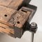 Industrial Brown Carpenter Worktable, 1940s 3