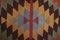 Türkischer Vintage Kelim Teppich mit geometrischem Muster 6