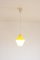 Cellulose Pendant Lamp from Atelier De Recherche Plastique & Rotaflex, 1950s 15