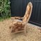 Voltaire Chair with Carved Ridge 11