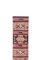 Vintage Colorful Long Turkish Stair Kilim Runner 4