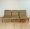 Lounge Chairs by Jørgen Baekmark for FDB, 1960s, Set of 3 1