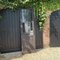 Wood and Steel Workshop Door, 1890s 16