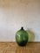 Large Vintage Wine Balloon in Green Glass, 1950s 1
