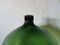 Large Vintage Wine Balloon in Green Glass, 1950s 5