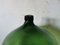 Large Vintage Wine Balloon in Green Glass, 1950s, Image 5