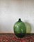 Large Vintage Wine Balloon in Green Glass, 1950s 3