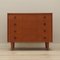 Danish Teak Chest of Drawers, 1970s 1