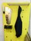 Vintage Neon Green-Yellow Hallway Wall Unit, 1960s, Image 2