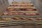 Vintage Turkish Colorful Faded Kilim Rug, Image 10