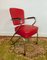 Red Armchair with Chrome Frame, 1960s 11