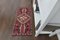 Vintage Turkish Oushak Doormat Rug, Image 5