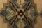 Vintage Turkish Beige Brown Wool Oushak Doormat Rug, Anatolia 7