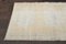 Vintage Turkish Floral Beige Oushak Runner Rug, Anatolia 6