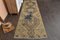 Vintage Turkish Yellow Brown Wool Runner Rug, Anatolia, Image 1