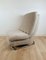 Vintage Lounge Chair in Beige Fabric 2