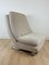 Vintage Lounge Chair in Beige Fabric 6