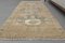 Vintage Turkish Distressed Wool Runner Rug 4