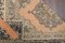 Alfombra de pasillo Oushak turca antigua, Imagen 7