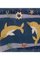Handknotted Turkish Rug with Dolphins, Image 4